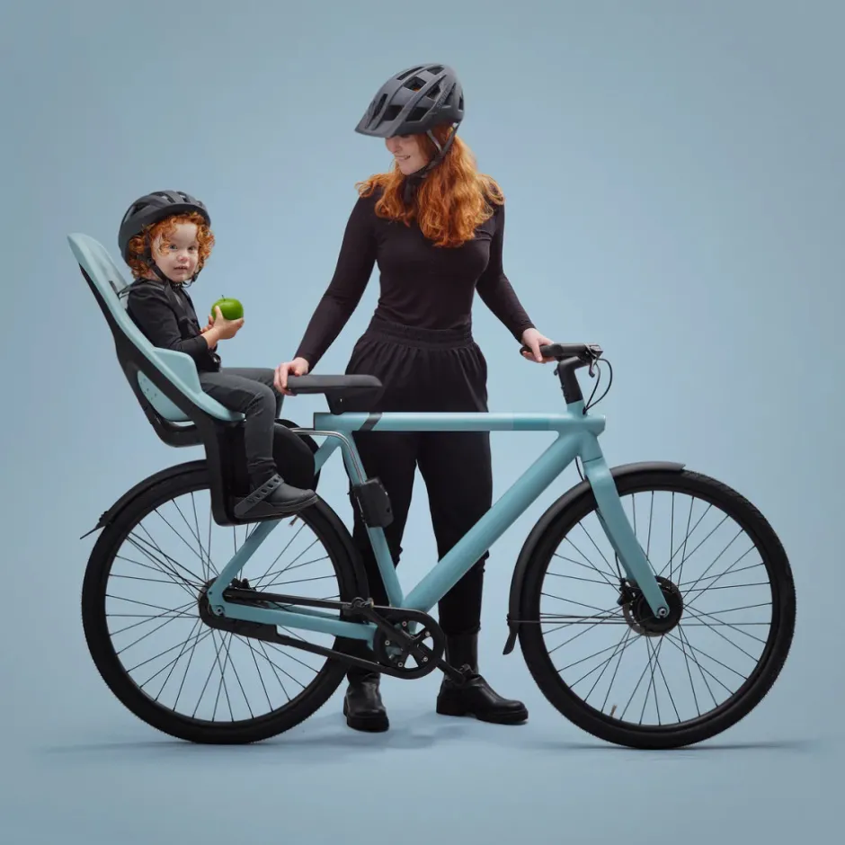 Hot Yepp 2 Maxi - stelmonteret - Black Cykelstole & Hjelme