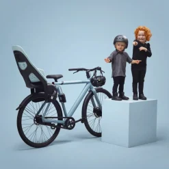 Yepp 2 Maxi - stelmonteret - Majolica Blue Cykelstole & Hjelme