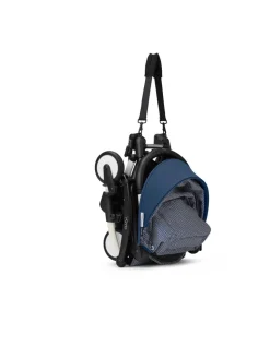 Hot YOYO³ Klapvogn - air france blue på hvidt stel Rejseklapvogne