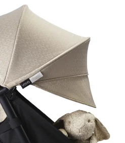 Discount YOYO³ Klapvogn - Bonpoint beige på sort stel Rejseklapvogne