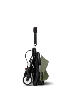 Hot YOYO³ Klapvogn - olive på hvidt stel Rejseklapvogne