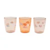 Outlet Yummy mini glas 3 stk. Happy clouds Papaya Service