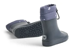 New Zerro Termo Gummistøvle - Navy Lange Termostøvler